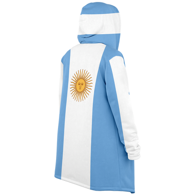 Argentina Flag Microfleece Cloak