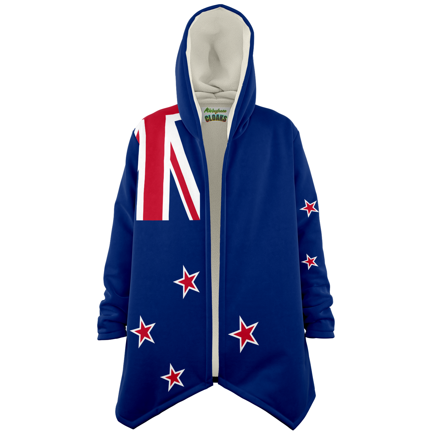 Mikrofleece-Umhang mit Neuseeland-Flagge
