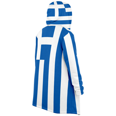 Greklands Flagga Mikrofleece-kappa