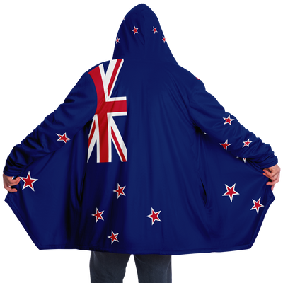 Mikrofleece-Umhang mit Neuseeland-Flagge