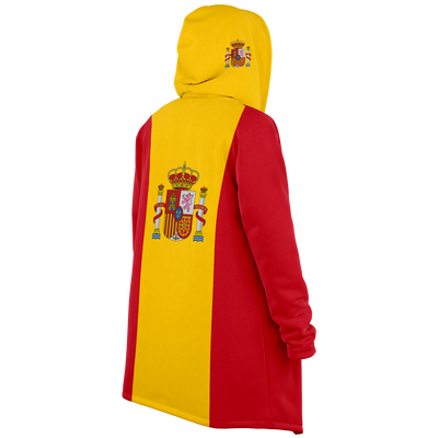 Mikrofleece-Umhang mit Spanien-Flagge