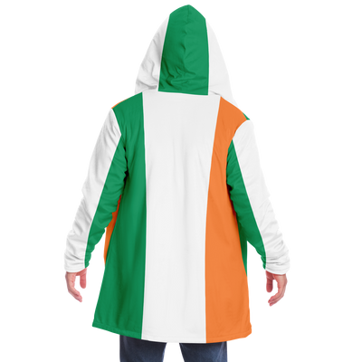 Mikrofleece-Umhang mit Irland-Flagge