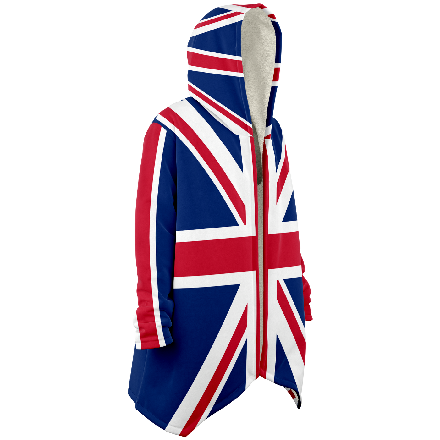 Storbritanniens Flagga Mikrofleece-kappa