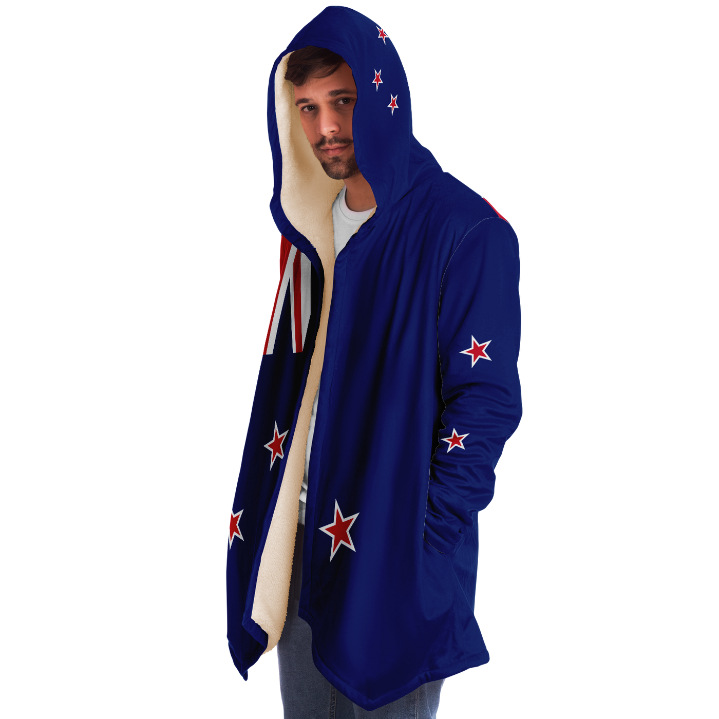 Capa de Microfibra Polar com a Bandeira da Nova Zelândia