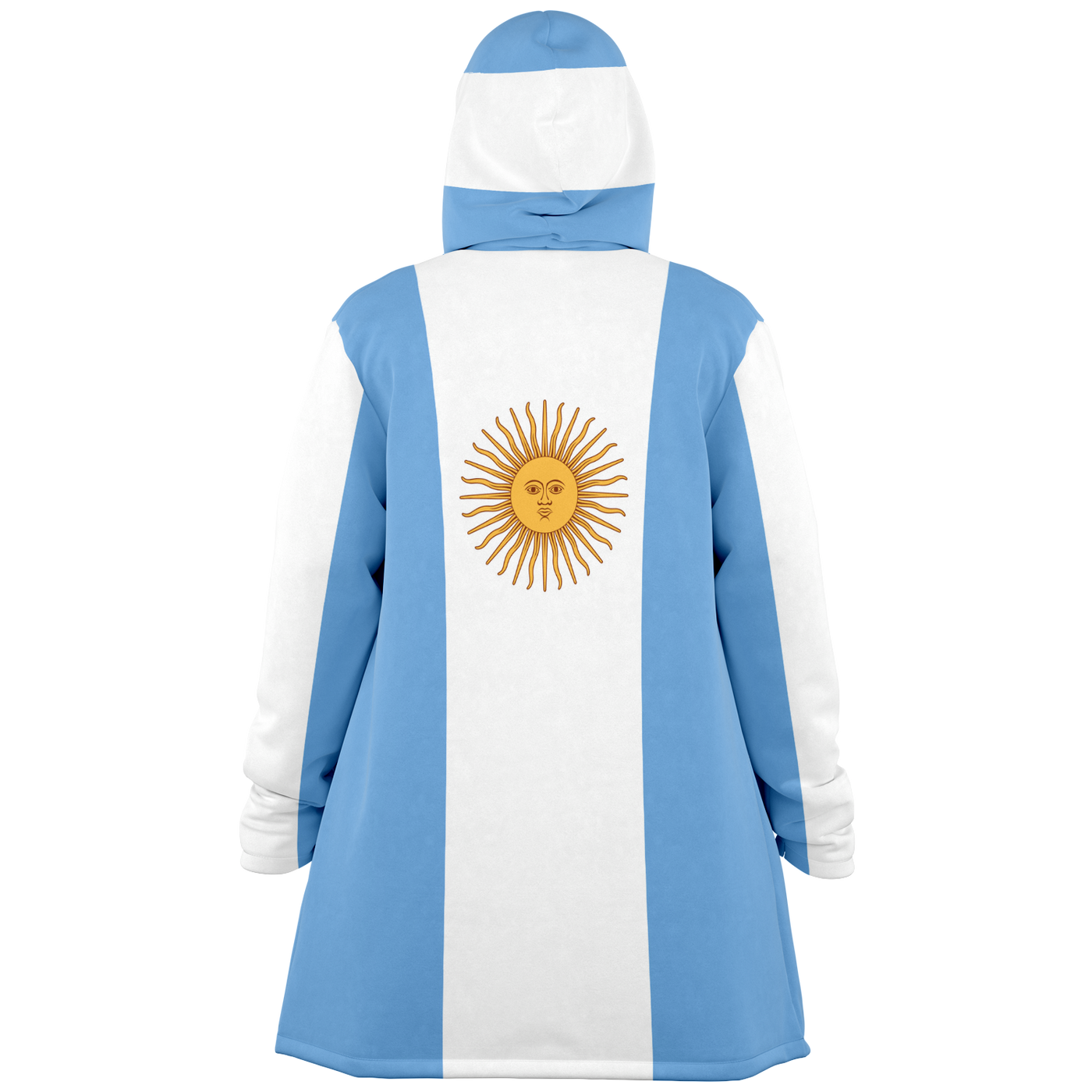 Argentina Flag Microfleece Cloak