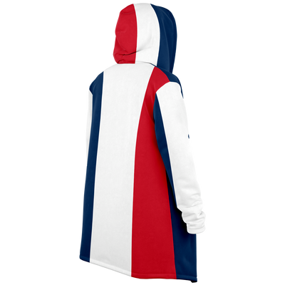 French Tricolor Microfleece Cloak
