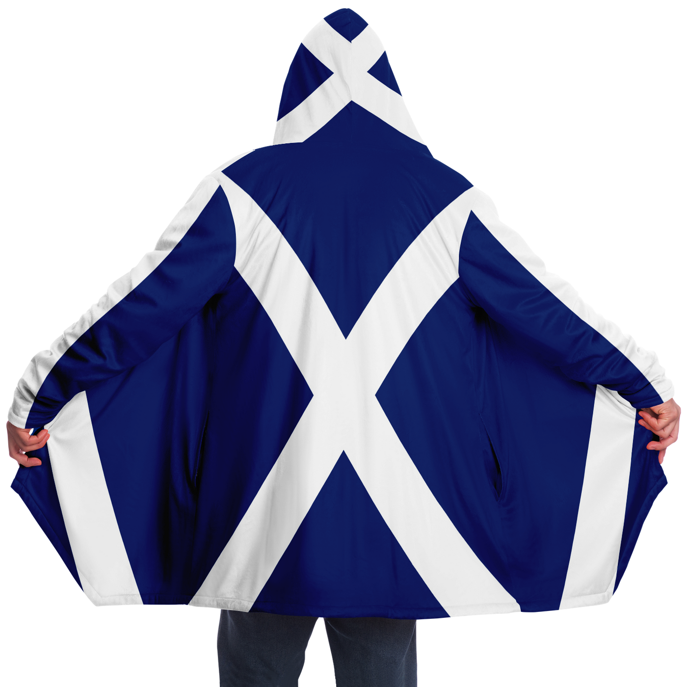 Capa de Microfibra Polar com a Bandeira da Escócia
